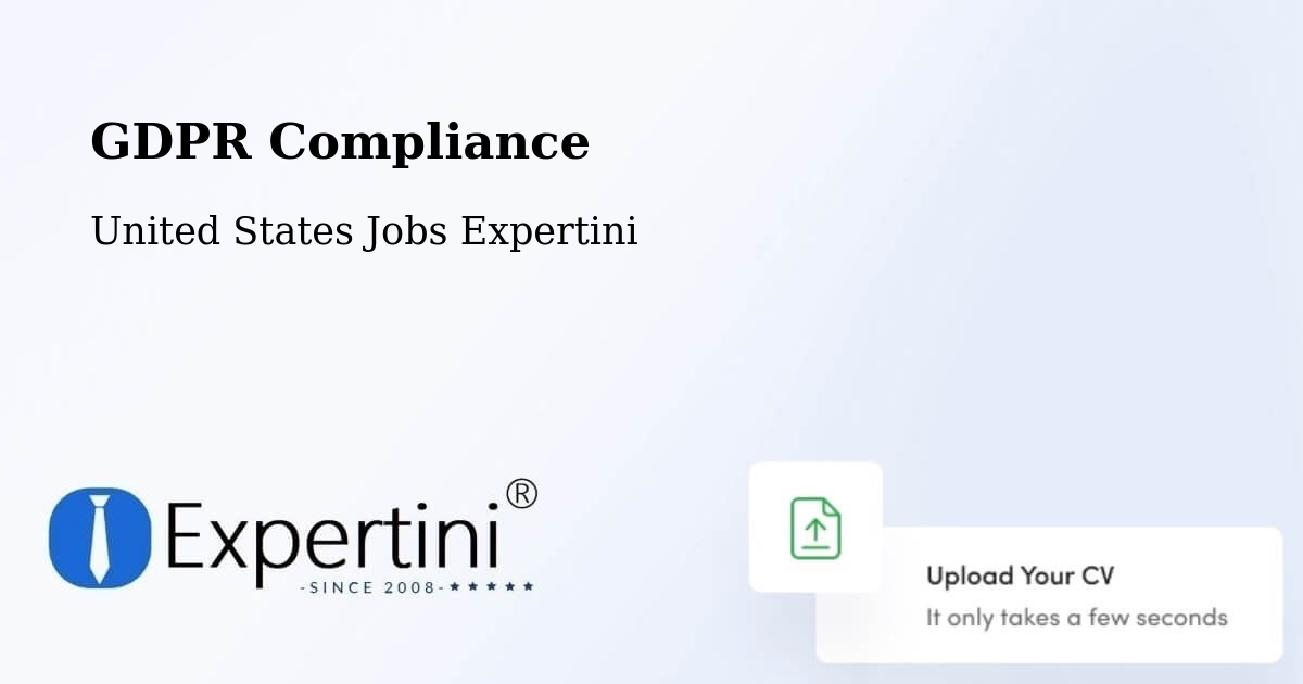 EU GDPR Compliance Statement – Cotati - United States Jobs Expertini